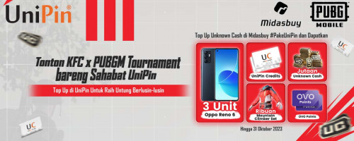 Meriahkan KFC Community PUBGM Tournament Bareng UniPin